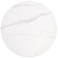 'MERCURY 3 set of 2 benches, color: white marble / gold' 'MERCURY 3 set of 2 benches, color: white marble / gold'