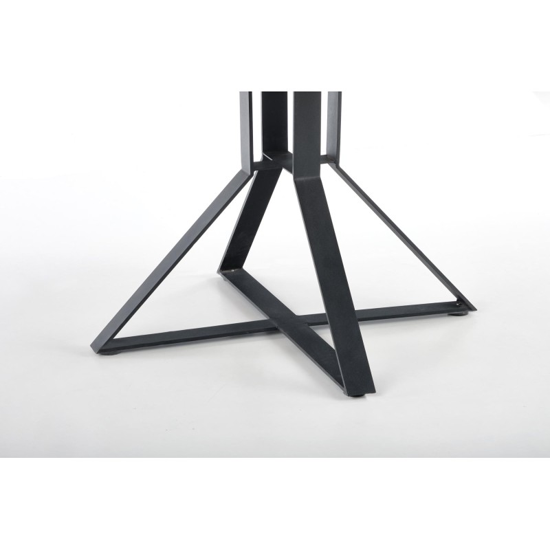 'MERCY Extendable Table, Top - Golden Oak, Legs - Black' 'MERCY Extendable Table, Top - Golden Oak, Legs - Black'