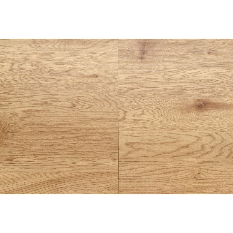 'MERCY Extendable Table, Top - Golden Oak, Legs - Black' 'MERCY Extendable Table, Top - Golden Oak, Legs - Black'