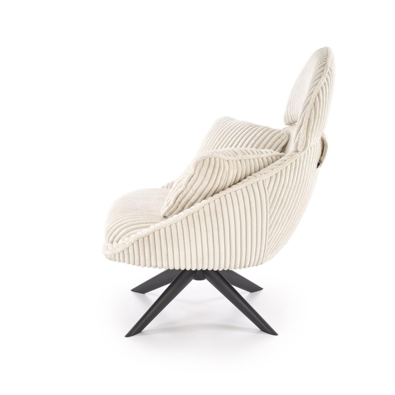 'MERRY 2 Relaxation Armchair with Swivel Function, Cream' 'MERRY 2 Relaxation Armchair with Swivel Function, Cream'