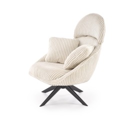 'MERRY 2 Relaxation Armchair with Swivel Function, Cream' 'MERRY 2 Relaxation Armchair with Swivel Function, Cream'