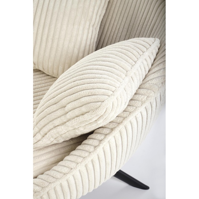 'MERRY 2 Relaxation Armchair with Swivel Function, Cream' 'MERRY 2 Relaxation Armchair with Swivel Function, Cream'