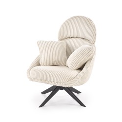 'MERRY 2 Relaxation Armchair with Swivel Function, Cream' 'MERRY 2 Relaxation Armchair with Swivel Function, Cream'