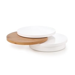 'MICHELLE Coffee Table White / Golden Oak' 'MICHELLE Coffee Table White / Golden Oak'
