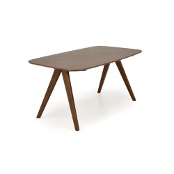 "MIGUEL Table, Walnut Top, Walnut Leg" "MIGUEL Table, Walnut Top, Walnut Leg"