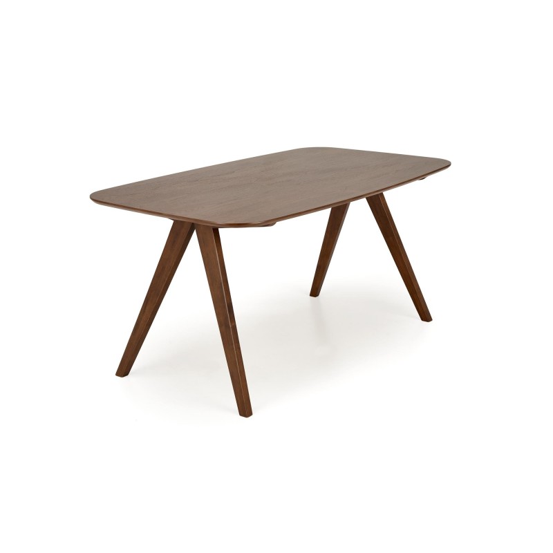 "MIGUEL Table, Walnut Top, Walnut Leg" "MIGUEL Table, Walnut Top, Walnut Leg"