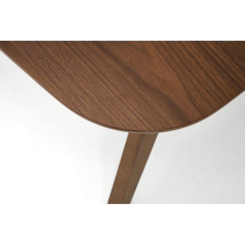 "MIGUEL Table, Walnut Top, Walnut Leg" "MIGUEL Table, Walnut Top, Walnut Leg"