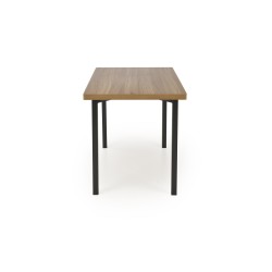 'MILTON set table + 4 chairs, natural / black' 'MILTON set table + 4 chairs, natural / black'