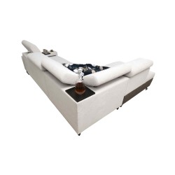 Prestige VII Corner Sofa with Soft to the Touch, Freya 210.24 + Tauro 8207 - elegance and functionality in one Prestige VII Corner Sofa with Soft to the Touch, Freya 210.24 + Tauro 8207 - elegance and functionality in one