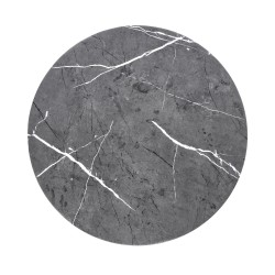 'MINERWA Coffee Table Top - Ashen Marble, Frame - Black' 'MINERWA Coffee Table Top - Ashen Marble, Frame - Black'