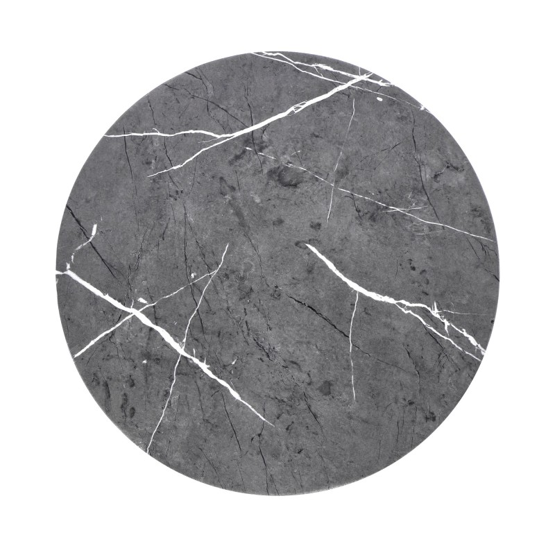 'MINERWA Coffee Table Top - Ashen Marble, Frame - Black' 'MINERWA Coffee Table Top - Ashen Marble, Frame - Black'