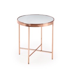 "MIRA Copper / Glass Coffee Table" "MIRA Copper / Glass Coffee Table"