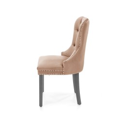 'MIYA Black Chair / Upholstery: Beige' 'MIYA Black Chair / Upholstery: Beige'