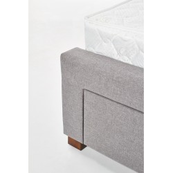 'MODENA 140 cm Upholstered Bed with Drawers in Ash' 'MODENA 140 cm Upholstered Bed with Drawers in Ash'