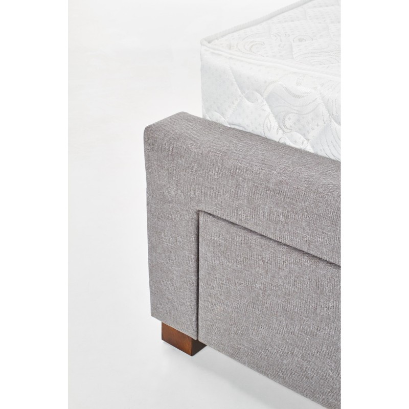 'MODENA 140 cm Upholstered Bed with Drawers in Ash' 'MODENA 140 cm Upholstered Bed with Drawers in Ash'