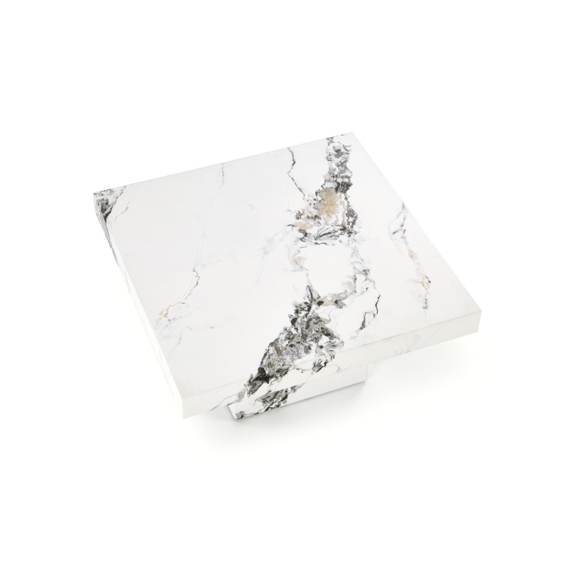 'MONOLIT White Marble Coffee Table' 'MONOLIT White Marble Coffee Table'