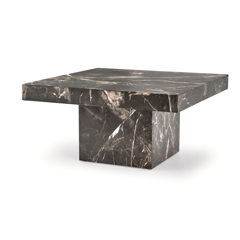'MONOLIT Black Marble Coffee Table' 'MONOLIT Black Marble Coffee Table'