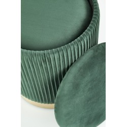 'MONTY set of 2 poufs, dark green' 'MONTY set of 2 poufs, dark green'