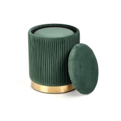 MONTY zestaw 2 puf, ciemny zielony (1p 1kpl) MONTY zestaw 2 puf, ciemny zielony (1p 1kpl)