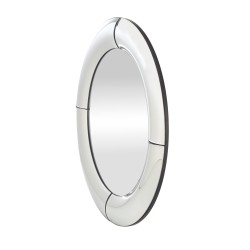 'MOON Wall Mirror, Silver' 'MOON Wall Mirror, Silver'