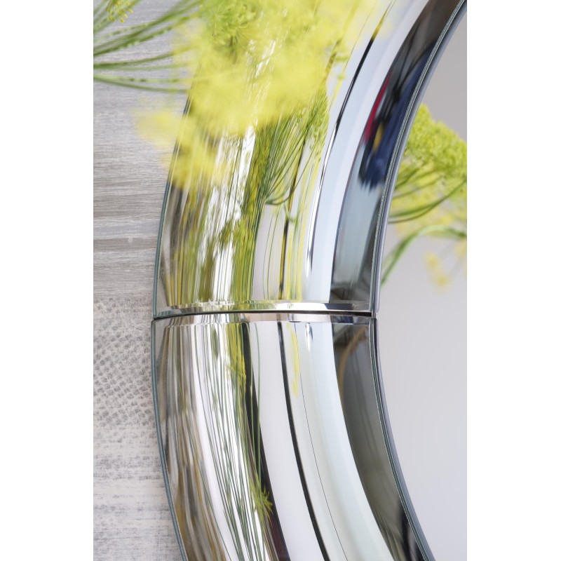 'MOON Wall Mirror, Silver' 'MOON Wall Mirror, Silver'