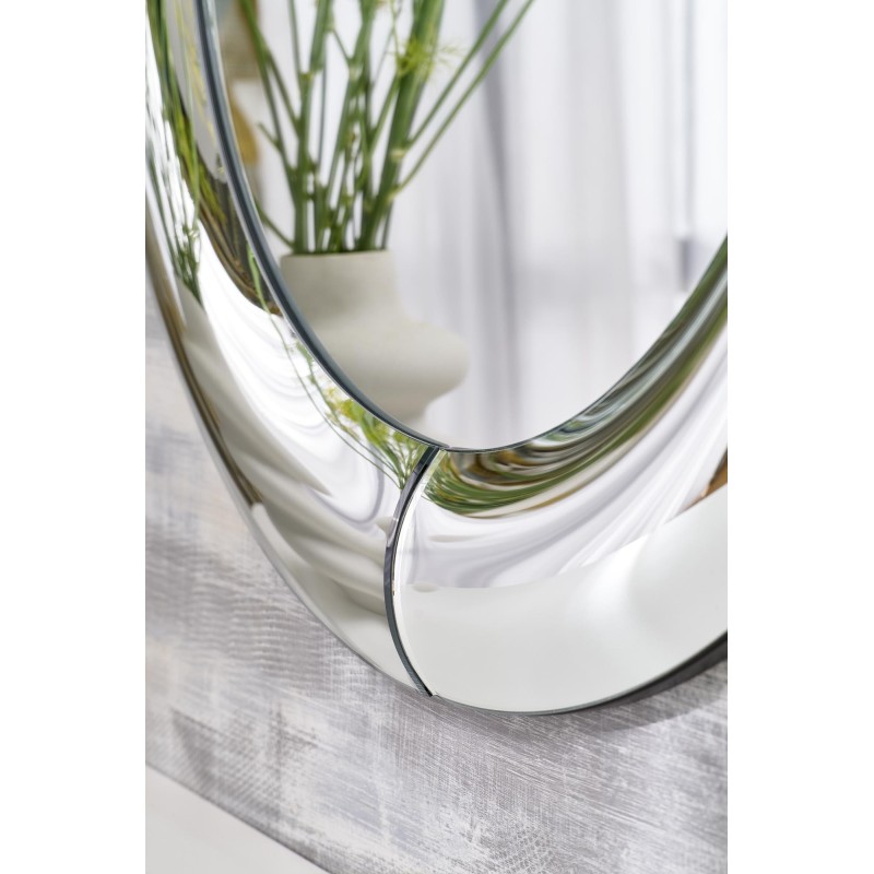 'MOON Wall Mirror, Silver' 'MOON Wall Mirror, Silver'
