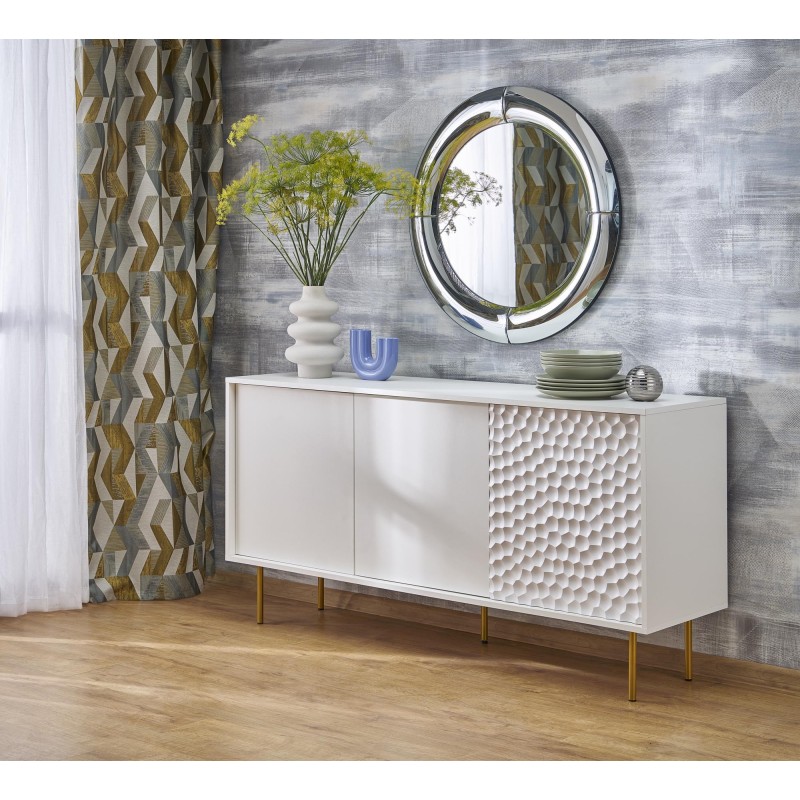 'MOON Wall Mirror, Silver' 'MOON Wall Mirror, Silver'