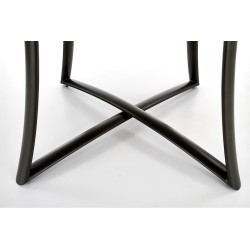 'MORETTI Extendable Table Top - Golden Oak / Ash Grey, Legs - Anthracite' 'MORETTI Extendable Table Top - Golden Oak / Ash Grey, Legs - Anthracite'