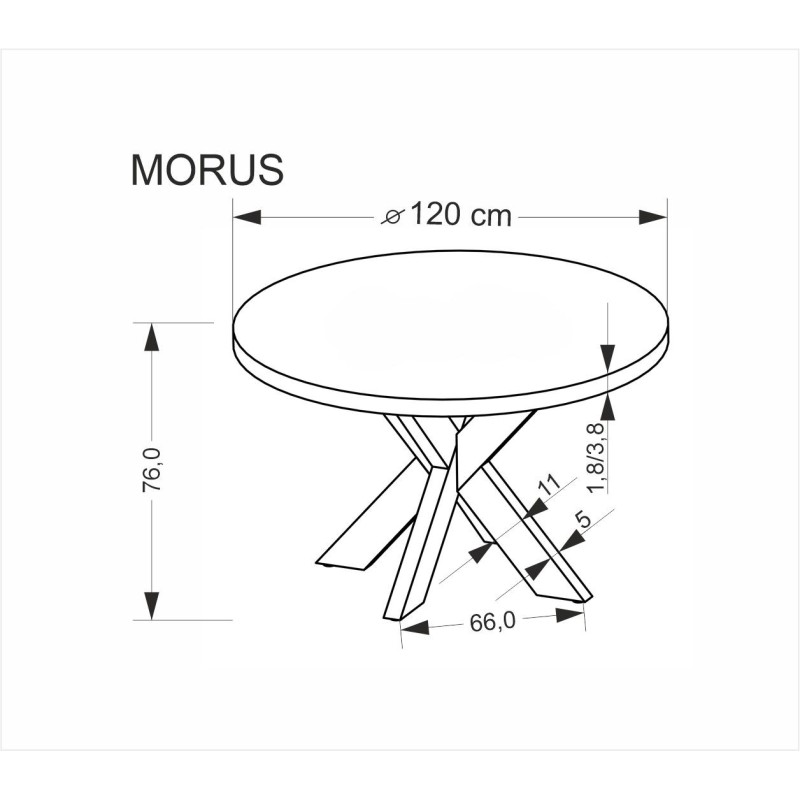 'MORUS Natural Round Table' 'MORUS Natural Round Table'