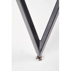 'MOZAMBIQUE Table, Top - Golden Oak, Frame - Black' 'MOZAMBIQUE Table, Top - Golden Oak, Frame - Black'
