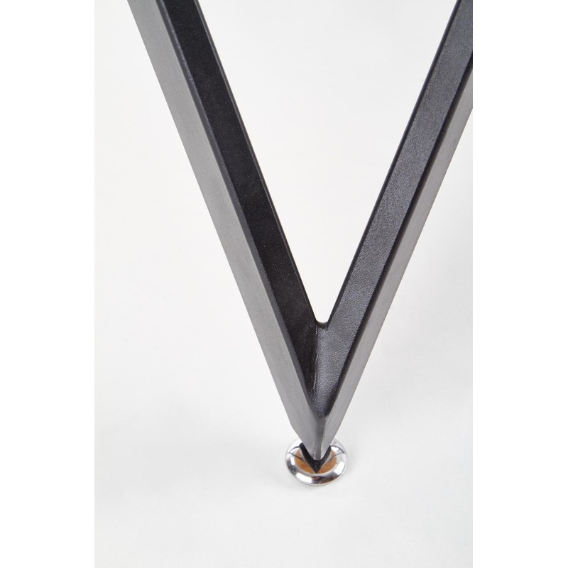 'MOZAMBIQUE Table, Top - Golden Oak, Frame - Black' 'MOZAMBIQUE Table, Top - Golden Oak, Frame - Black'
