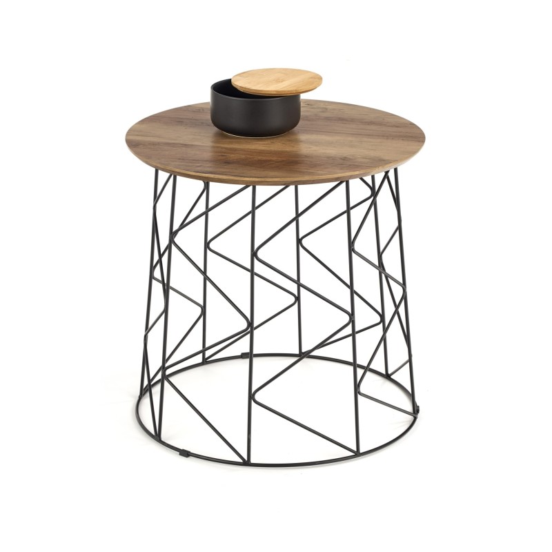 'MUSAKA Black / Walnut Coffee Table' 'MUSAKA Black / Walnut Coffee Table'
