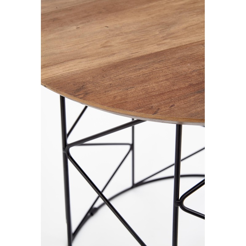 'MUSAKA Black / Walnut Coffee Table' 'MUSAKA Black / Walnut Coffee Table'