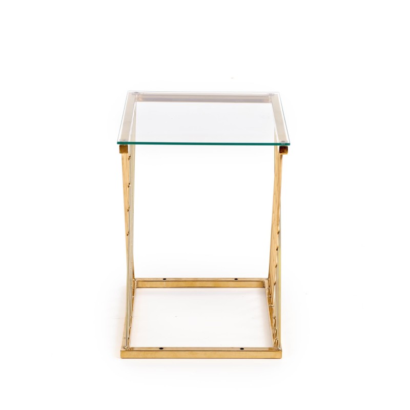 'NANCY Golden / Transparent Coffee Table' 'NANCY Golden / Transparent Coffee Table'