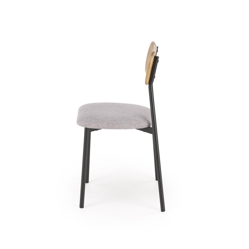 'NANDO Set: Table + 2 Chairs, Natural / Black' 'NANDO Set: Table + 2 Chairs, Natural / Black'