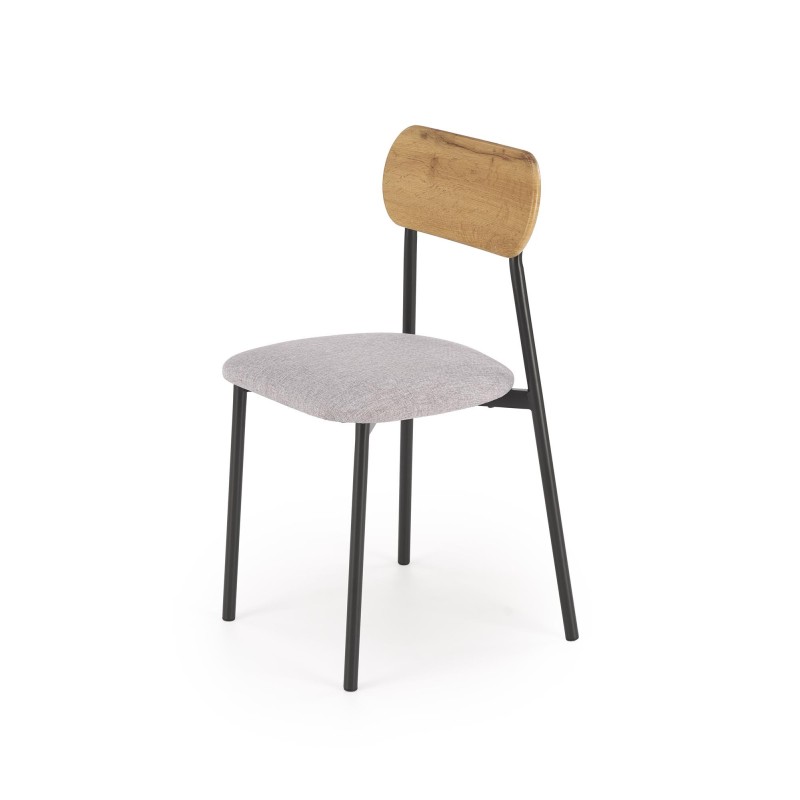 'NANDO Set: Table + 2 Chairs, Natural / Black' 'NANDO Set: Table + 2 Chairs, Natural / Black'