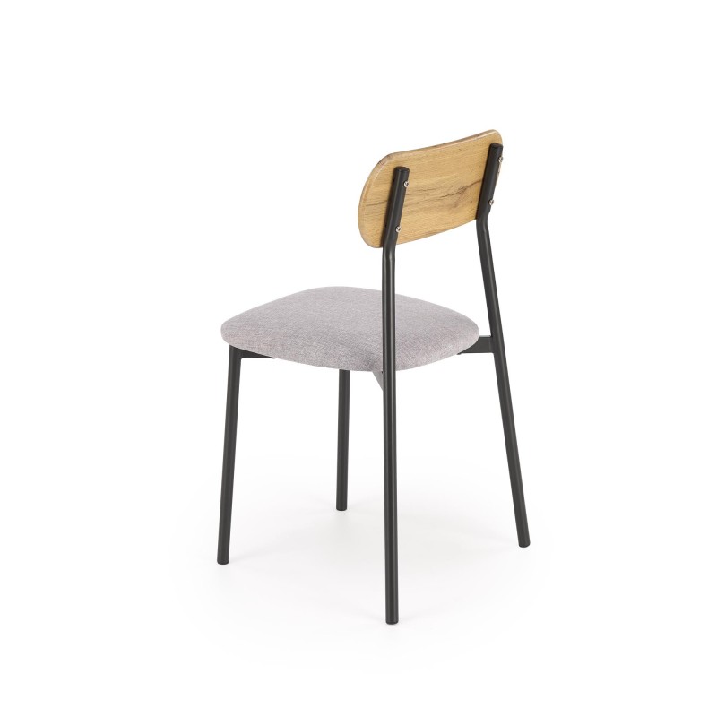 'NANDO Set: Table + 2 Chairs, Natural / Black' 'NANDO Set: Table + 2 Chairs, Natural / Black'