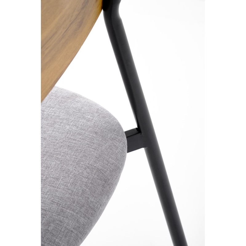 'NANDO Set: Table + 2 Chairs, Natural / Black' 'NANDO Set: Table + 2 Chairs, Natural / Black'