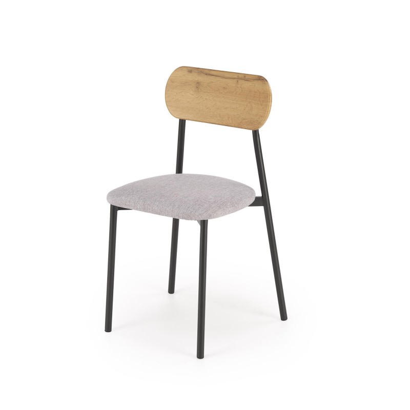 'NANDO Set: Table + 2 Chairs, Natural / Black' 'NANDO Set: Table + 2 Chairs, Natural / Black'