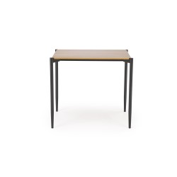 'NANDO Set: Table + 2 Chairs, Natural / Black' 'NANDO Set: Table + 2 Chairs, Natural / Black'