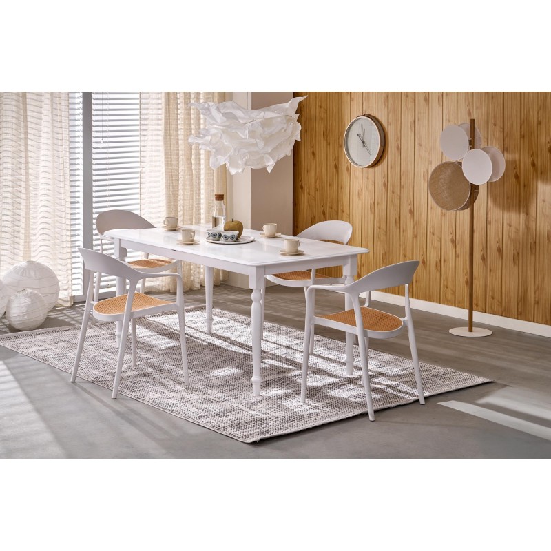 'NELSON Extendable Table, White' 'NELSON Extendable Table, White'