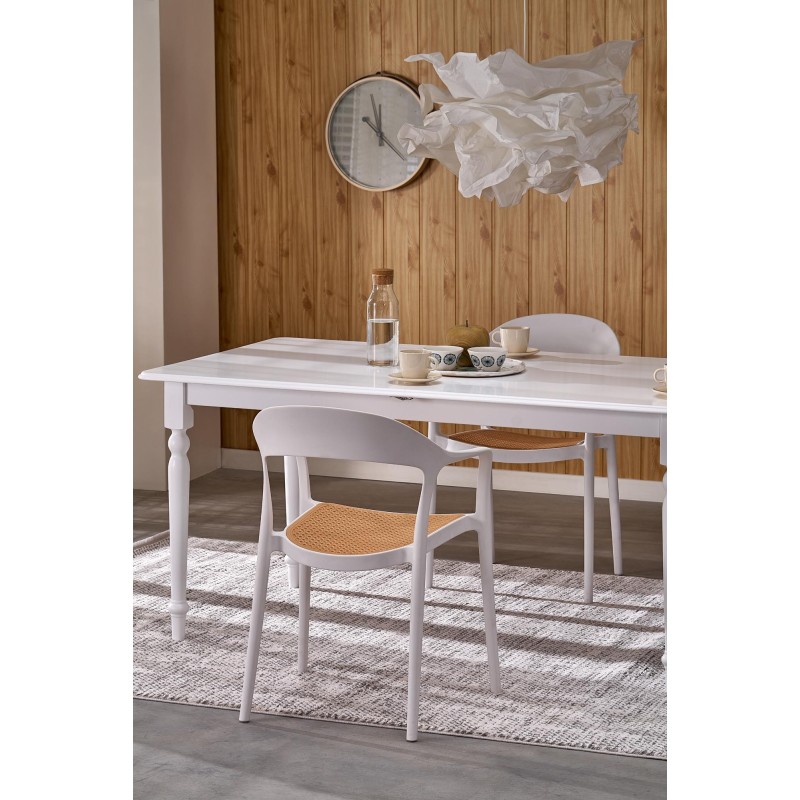 'NELSON Extendable Table, White' 'NELSON Extendable Table, White'