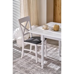 'NELSON Extendable Table, White' 'NELSON Extendable Table, White'