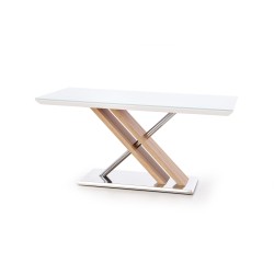 'NEXUS Extra White Table / Sonoma Oak' 'NEXUS Extra White Table / Sonoma Oak'