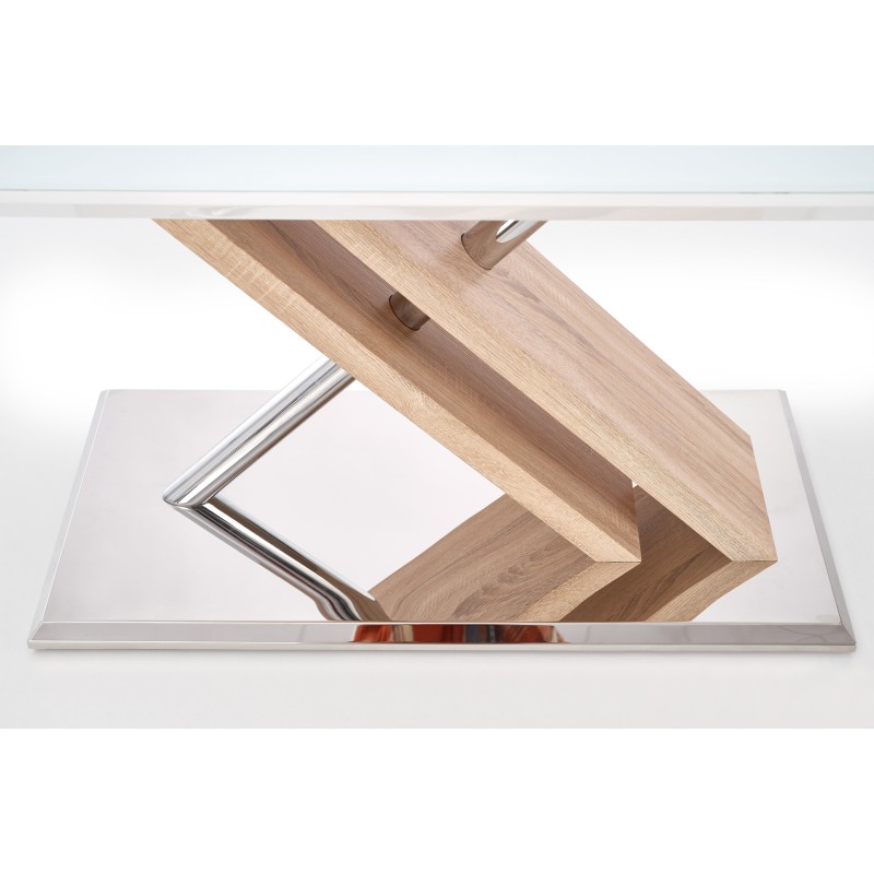 'NEXUS Extra White Table / Sonoma Oak' 'NEXUS Extra White Table / Sonoma Oak'