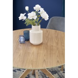 'NICOLAS Natural Oak Round Table' 'NICOLAS Natural Oak Round Table'