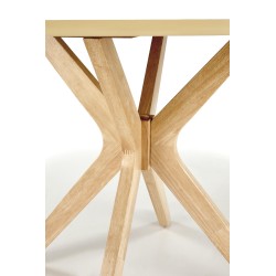 'NICOLAS Natural Oak Round Table' 'NICOLAS Natural Oak Round Table'