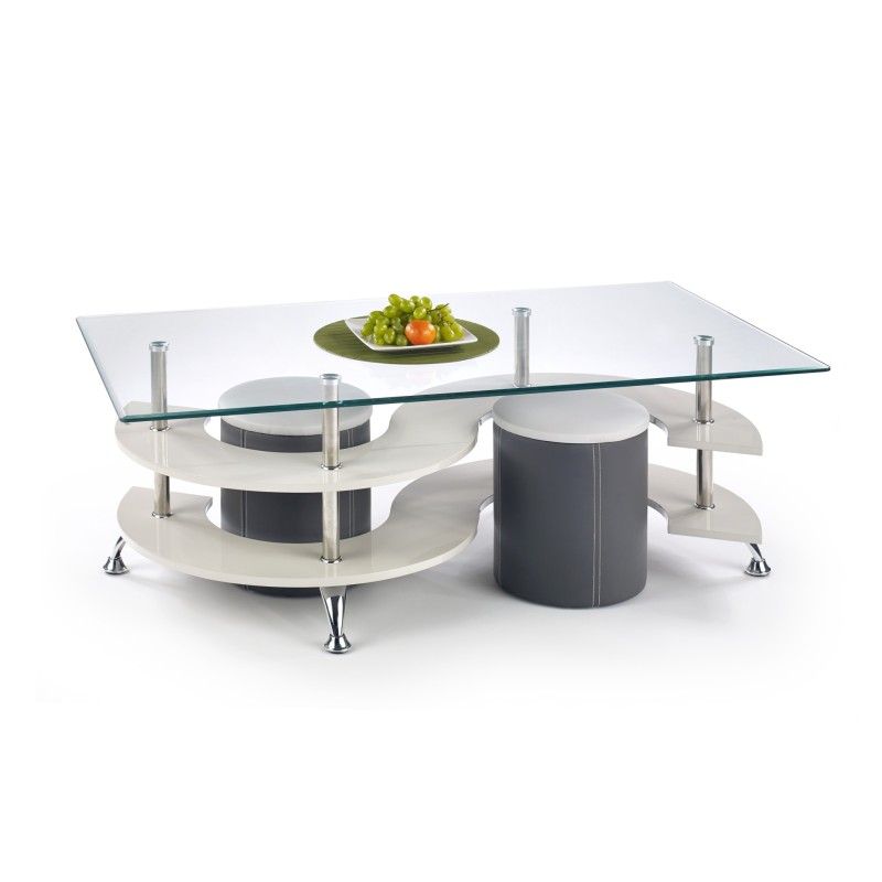'NINA 5 Coffee Table Ash/Dark Ash' 'NINA 5 Coffee Table Ash/Dark Ash'