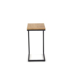 'NISA Coffee Table Frame - Black, Top - Golden Oak' 'NISA Coffee Table Frame - Black, Top - Golden Oak'