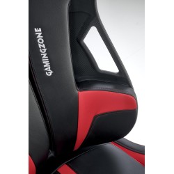 'NITRO Office Chair in Eco Leather / Fabric, Black / Red' 'NITRO Office Chair in Eco Leather / Fabric, Black / Red'
